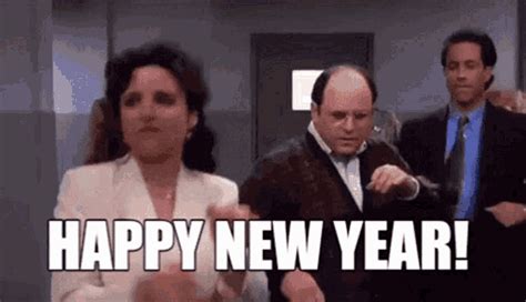 Happy New Year Happy New Year Funny GIF .